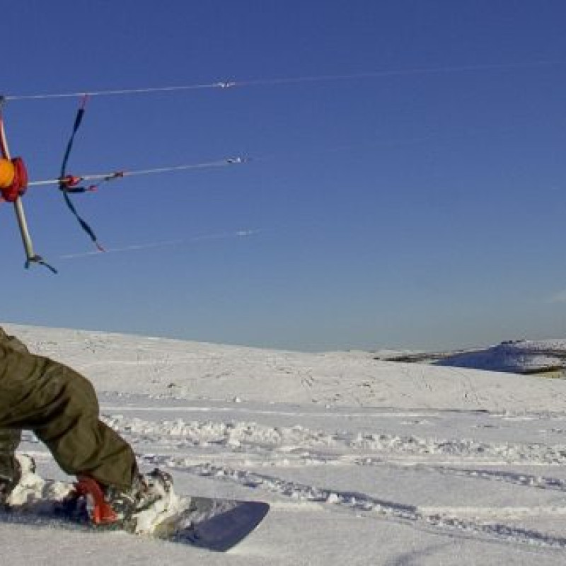 Snowkiting