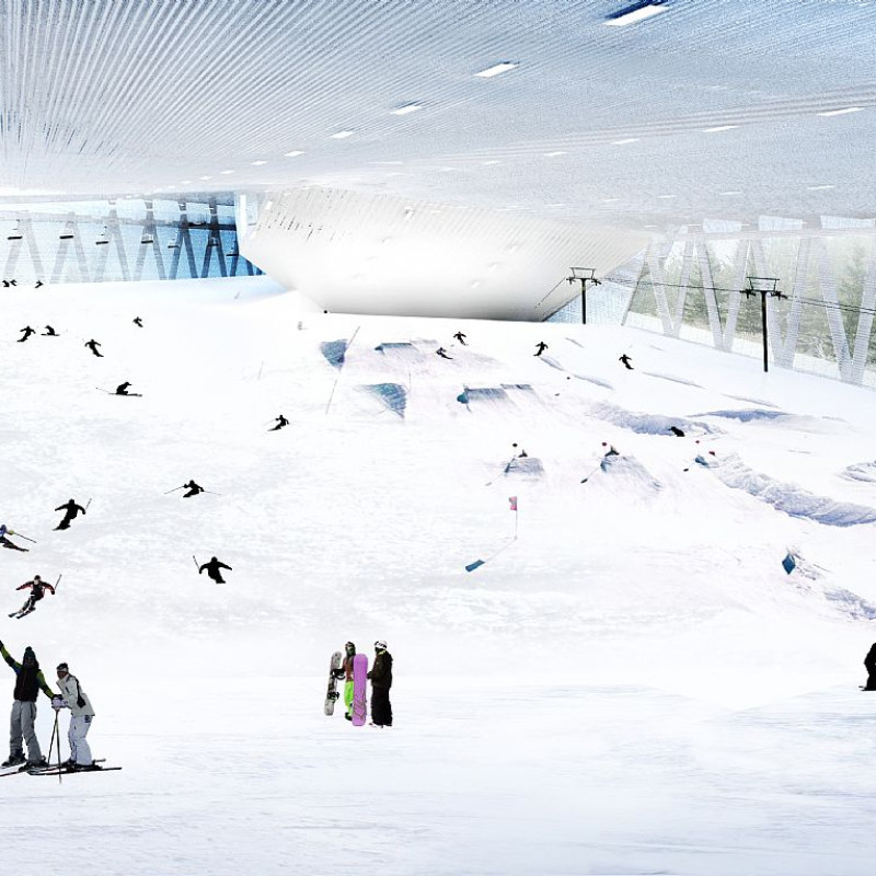 Indoor Skiing